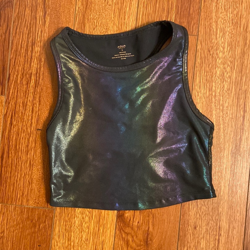 NWOT Aqua Crop Workout Tank